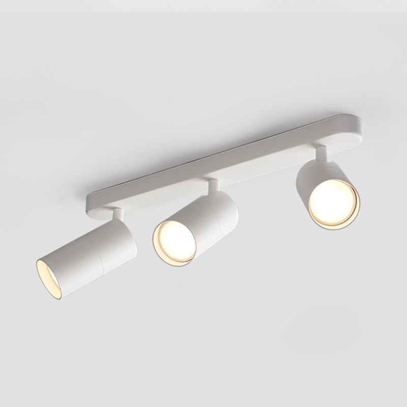 Nordic Style Ceiling Light Cylinder Shape Ceiling Lamp with Aluminum Shade for Bedroom