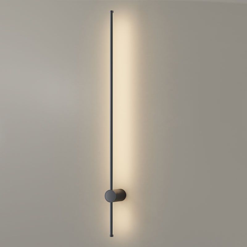 Minimalism LED Line Wall Lamp Modern Flush Mount Sconce Light for Living Room