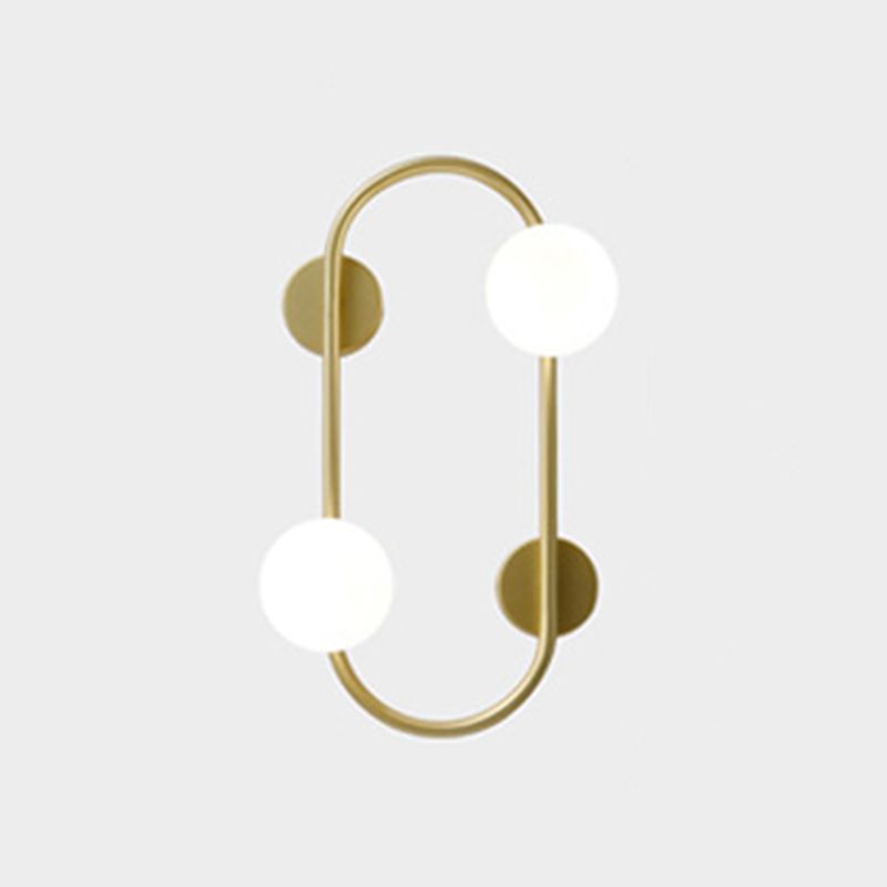 Modern Nordic Minimalist Minimalist Stipical Sconce Sconfietti di vetro Pronchi di vetro
