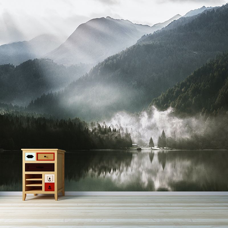 Wallpaper Forest Mildew Resistant Mural Photography Sleeping Room Wall Mural