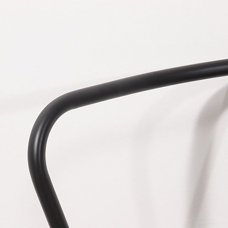 Contemporary Chairs Dining Arm Windsor Back Side Chairs with Metal Legs for Kitchen