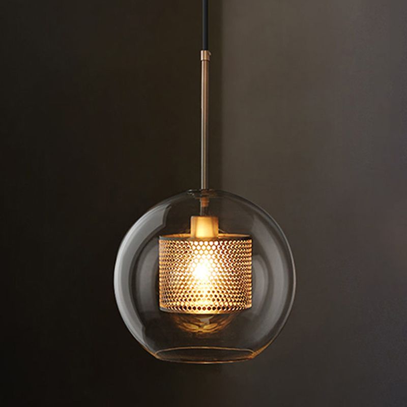 Verre pendante suspendue