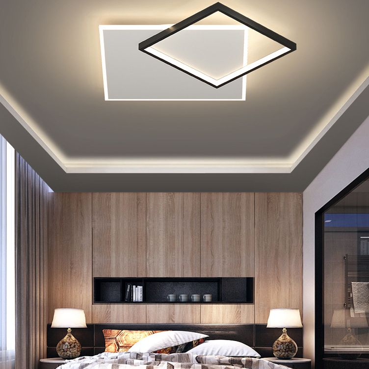 Acryl moderne stijl ontwerp inbouwlamp 2-lichts LED-lichtarmatuur voor woonkamer