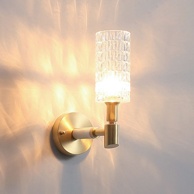 Wall Mount Light Fixture Modern Wall Mounted Lighting in Gold Fixture