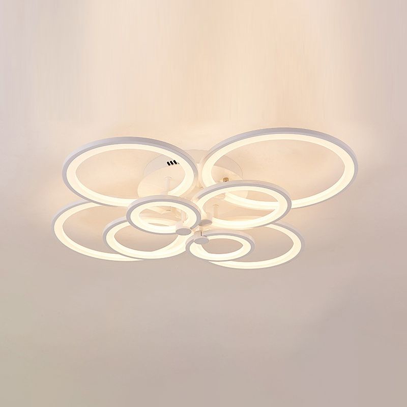 Luz de techo de estilo moderno Simplicidad Flush Mount Lighture para sala de estar