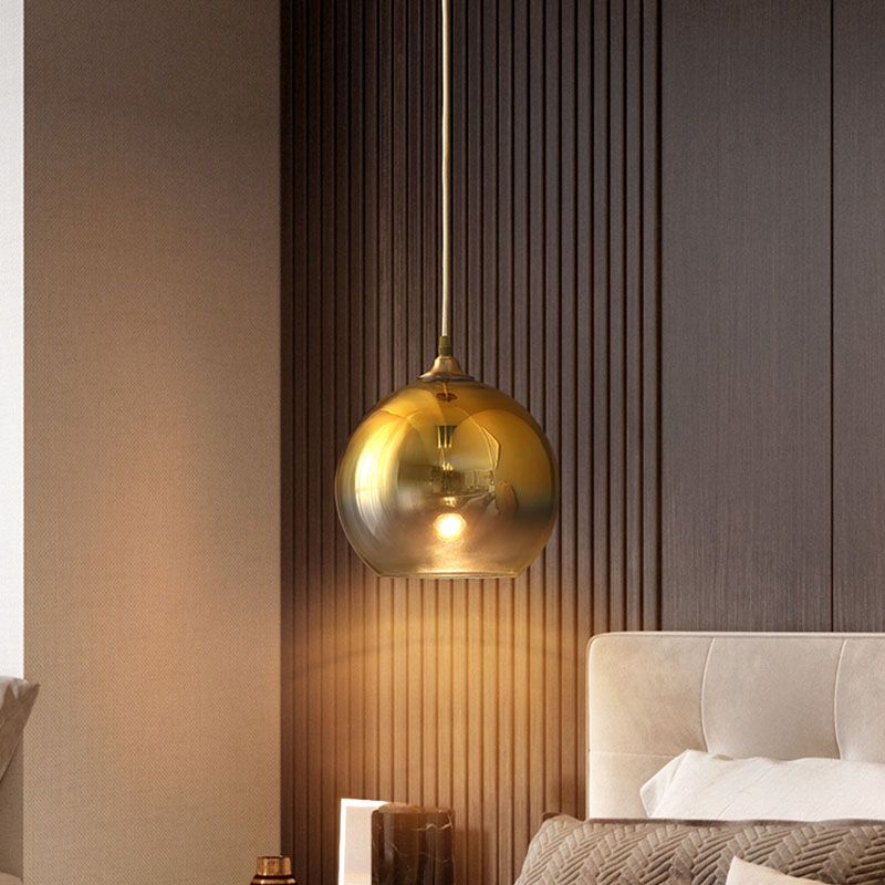 Moderne Einfachheit Bauernhaus Deckenleuchten mit einzigartigen Glasschatten