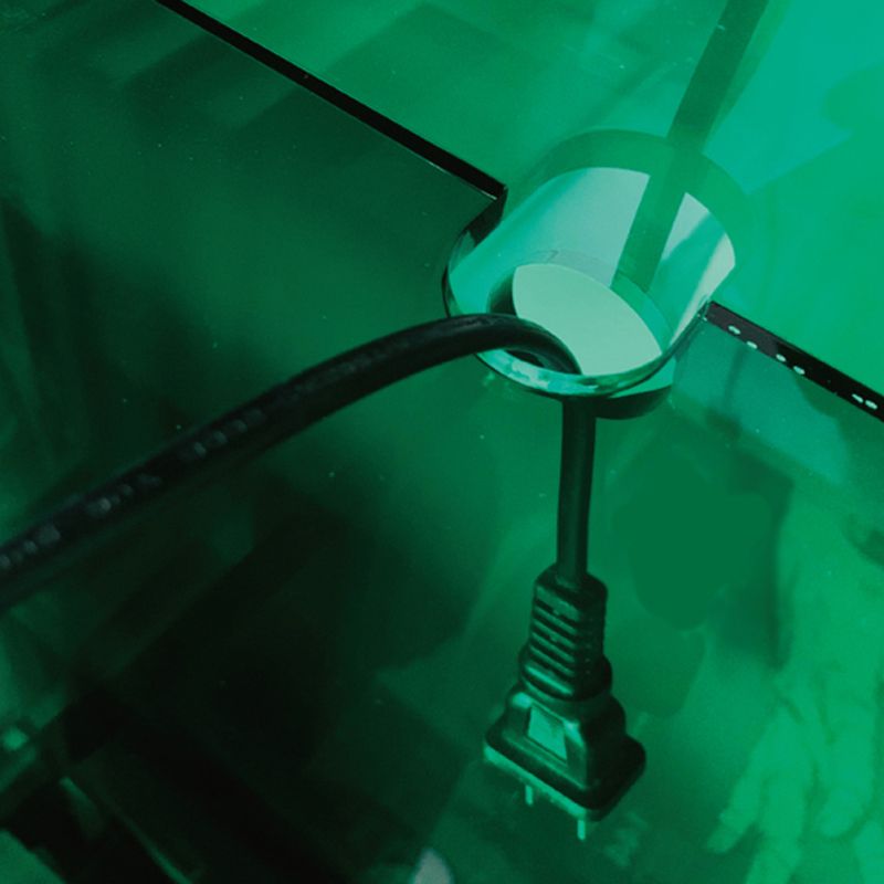 Glam Style Acrylic Standard Bookcase Vertical Bookshelf,47.2" H x 9.8" W