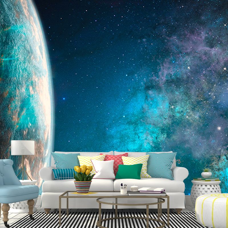 Universe Photography Mural Wallpaper Decorative Bedroom Wall Mural