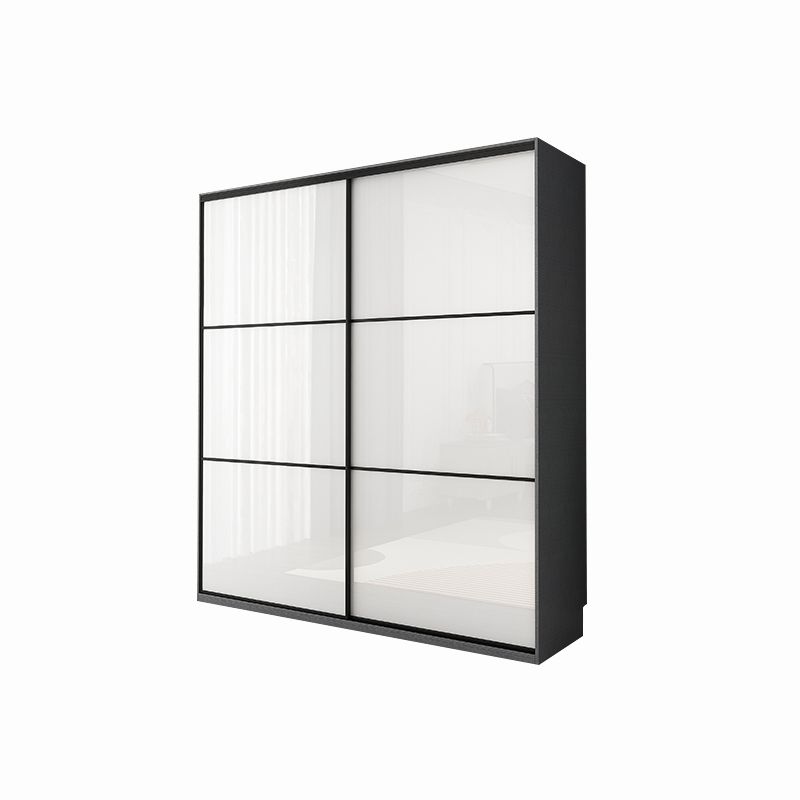 Sliding Engineered Wood Wardrobe Closet Modern Wardrobe Armoire