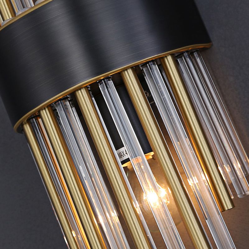 Modern Style Sconce Wall Light 2 Lights Crystal Wall Lamp for Bedroom Dining Room