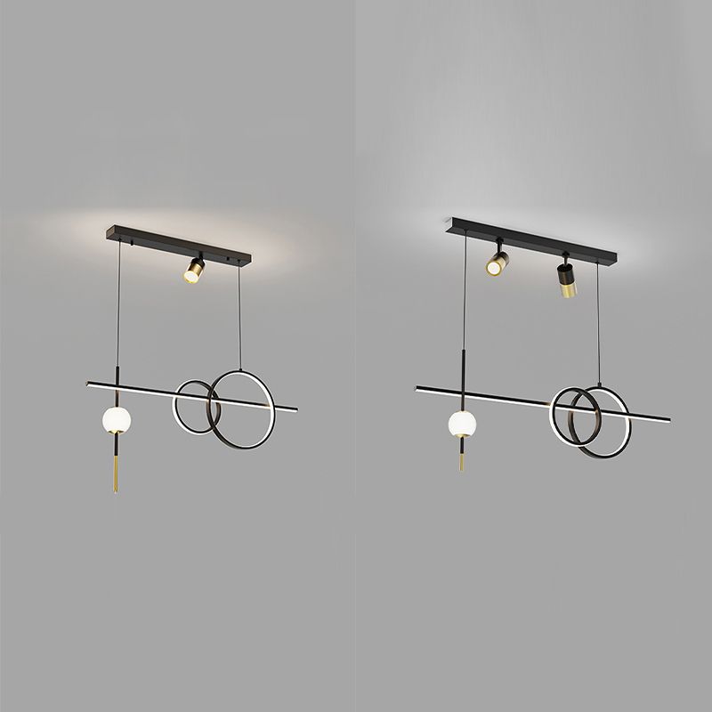 Linear Pendant Lighting Island Light Fixture Modern Kitchen Pendant Light