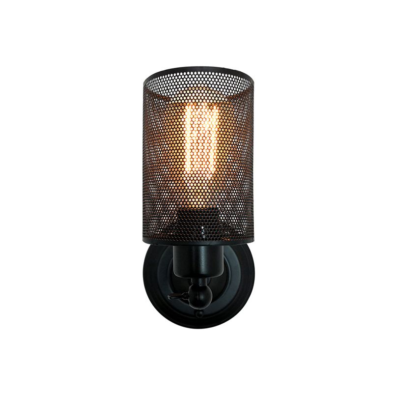 1 Light Wall Mount Light Fixture Industrial Wall Mounted Lighting for Living Room