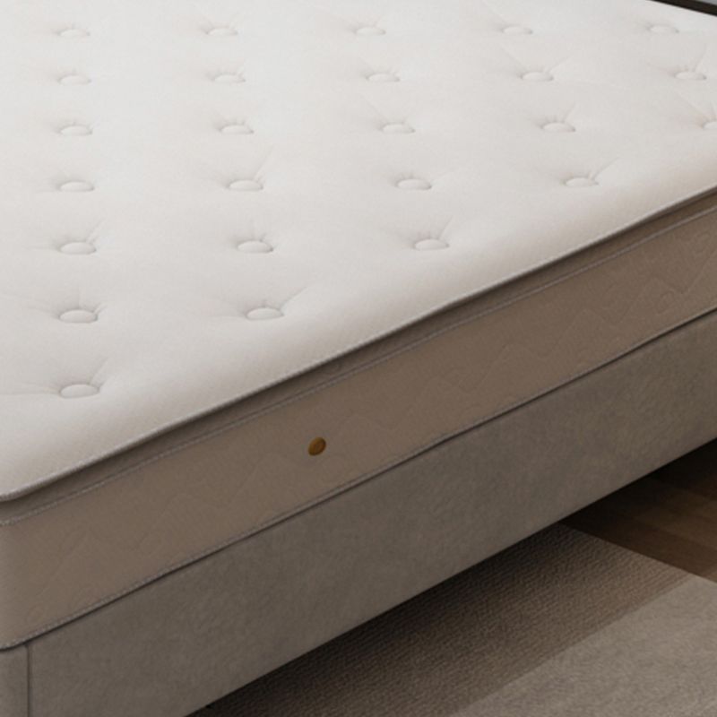 Contemporary Upholstered Wooden Bed Frame , 9.84" Platform Bed