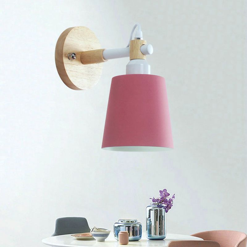 1-Light Geometric Wall Lighting Modern Style Metal Wall Lighting Ideas