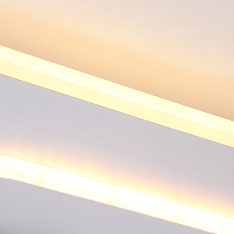 Luminaire de plafond encastré contemporain, plafonniers LED pour chambre à coucher