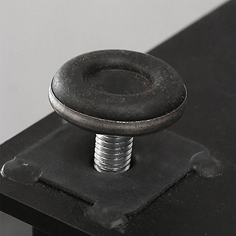 Industrial Style Bar Table Faux Marble Rectangle Bistro Bar Desk with Sled Base