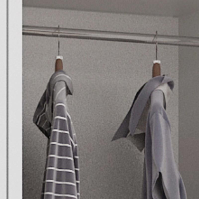 Hinged Modern Wardrobe Armoire Metal Wardrobe Cabinet for Home