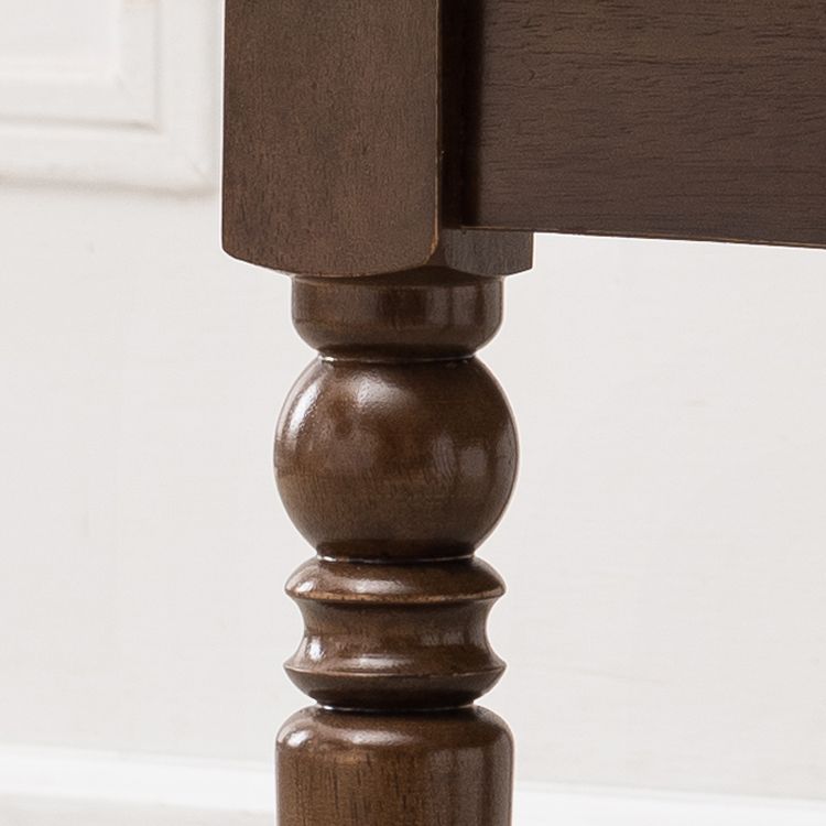 Silla de comedor tradicional de madera de caucho, silla lateral con respaldo de listones, silla de comedor individual