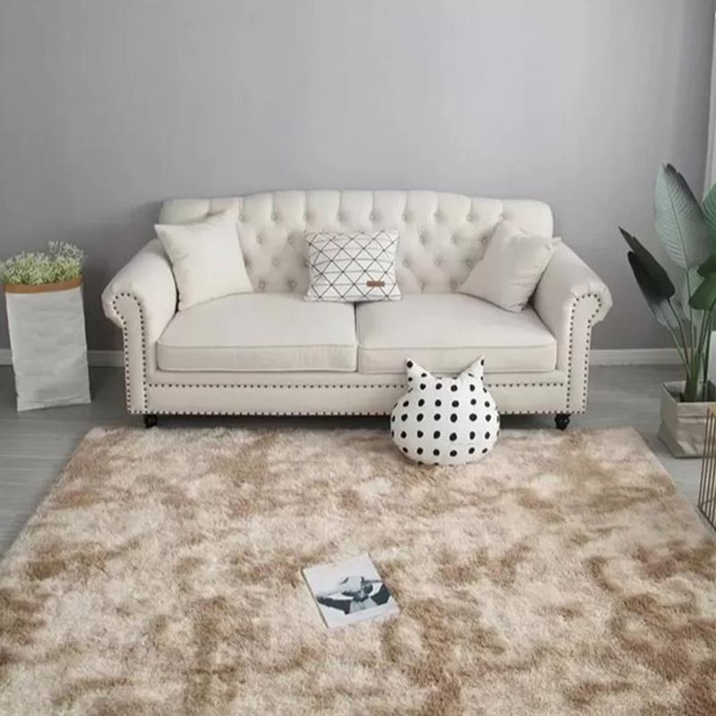 Casual stropdas kleurstof shag binnen tapijten polyester tapijt vlek resistent gebied tapijt voor woningdecoratie