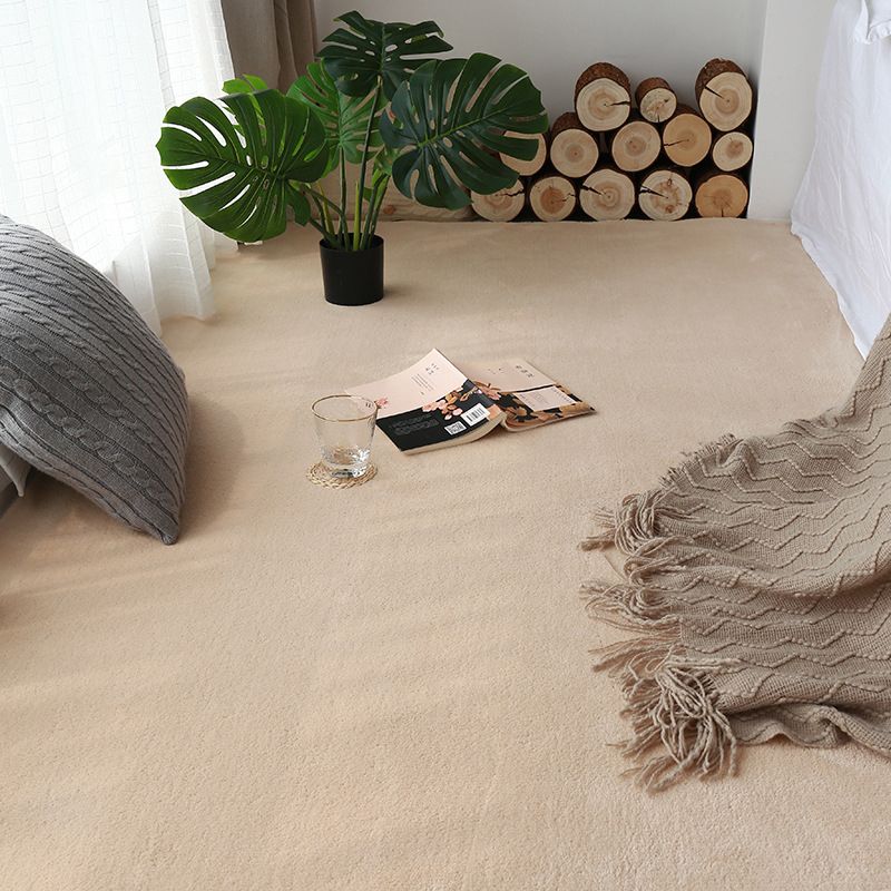 Tapis moderne multimoral moderne Coton Coton Plain Indoor Tapis de support antidérapant Easy Care pour chambre