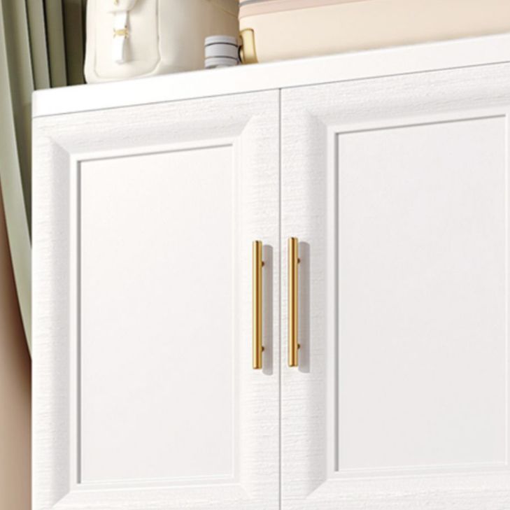 White Plastic Wardrobe Closet Contemporary Wardrobe Cabinet for Home