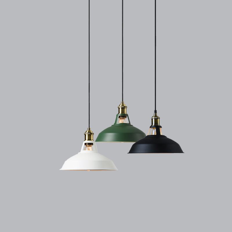 Lampada sospesa in ferro battuto Shop a sospensione Luce a soffitto con 1 luce