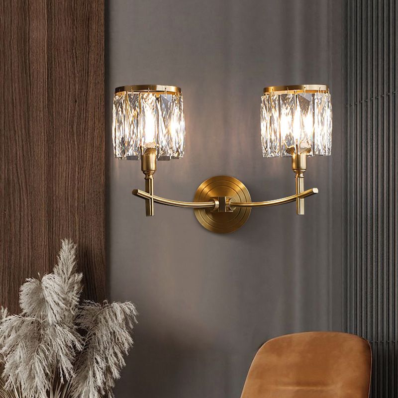 Wall Mount Light Fixture Modern Wall Mounted Lighting in Gold Fixture