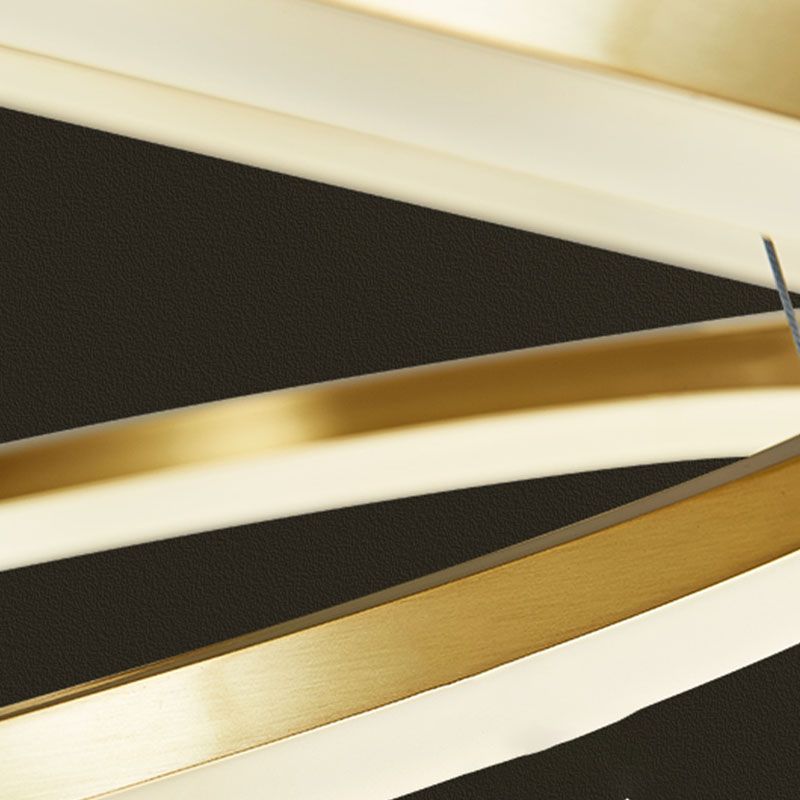 Lámpara colgante de techo de lámpara colgante de múltiples capas para el salón