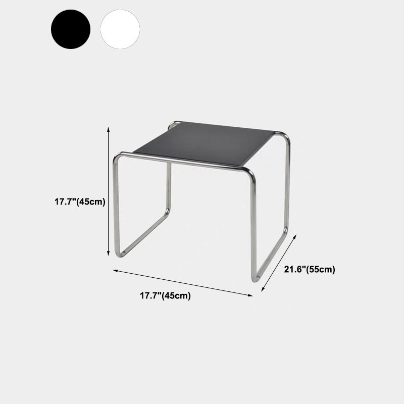 Modern Sled Wooden Coffee Table Rectangular Top Shape Cocktail Table