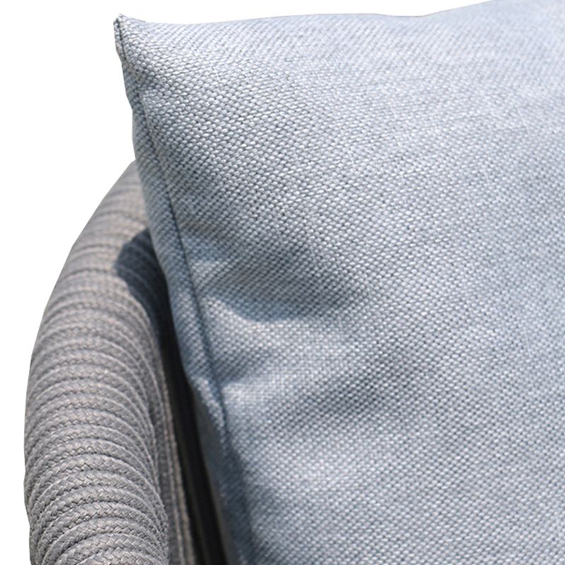 Industrial Black Outdoor Bistro Chairs Metal Patio Dining Armchair