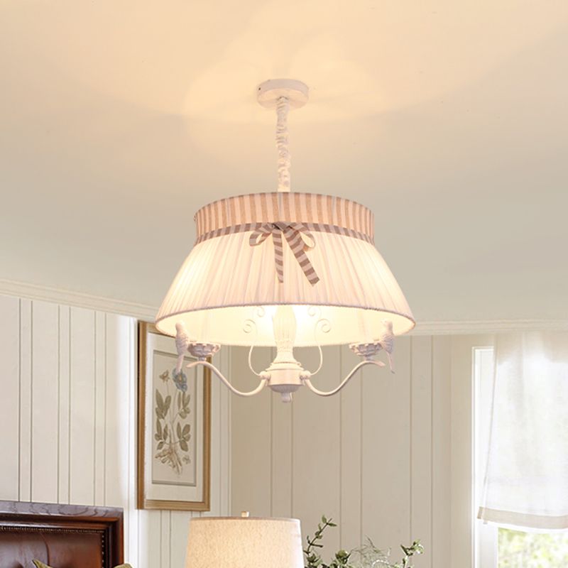 LAMPE DE CHANDELER MODERNE 3 LILLES AVEC TABLE