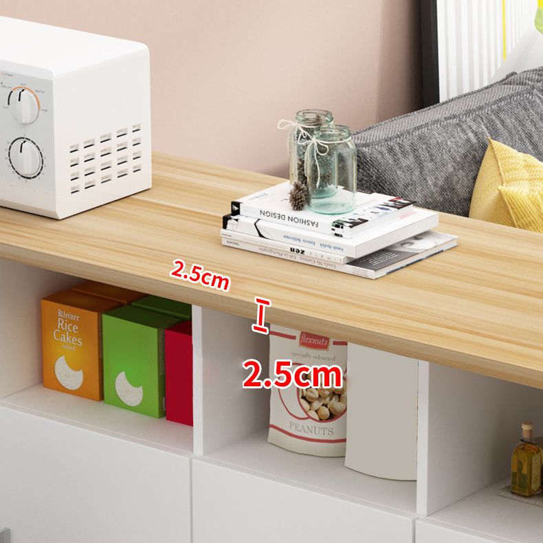 Contemporary Bar Dining Table Rectangle Wooden Counter Table