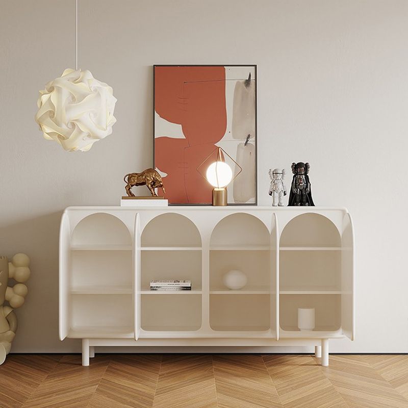 Modern Sideboard Buffet Cabinets Beige Buffet Sideboard for Living Room