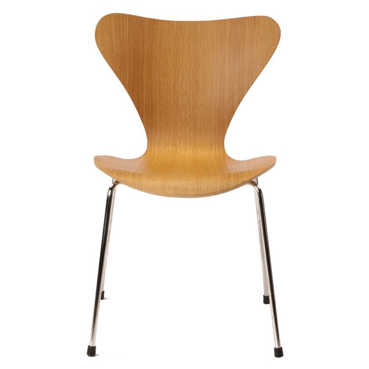 Solid Wood Armless Dining Chairs Contemporary Side Chair Set