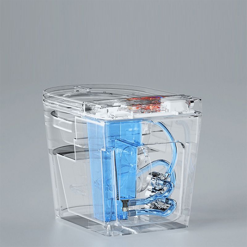 Contemporary Floor Mount Toilet Heated Seat Included Urine Toilet for Washroom