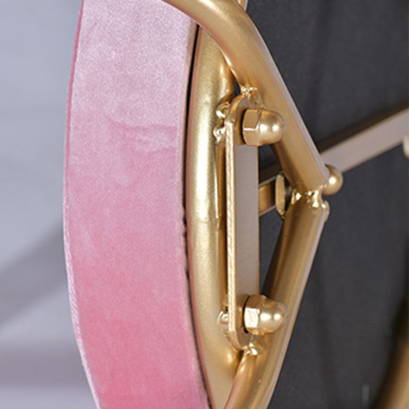 Contemporary Armless Backrest Counter Stool Iron Kitchen Bar Stool for Home