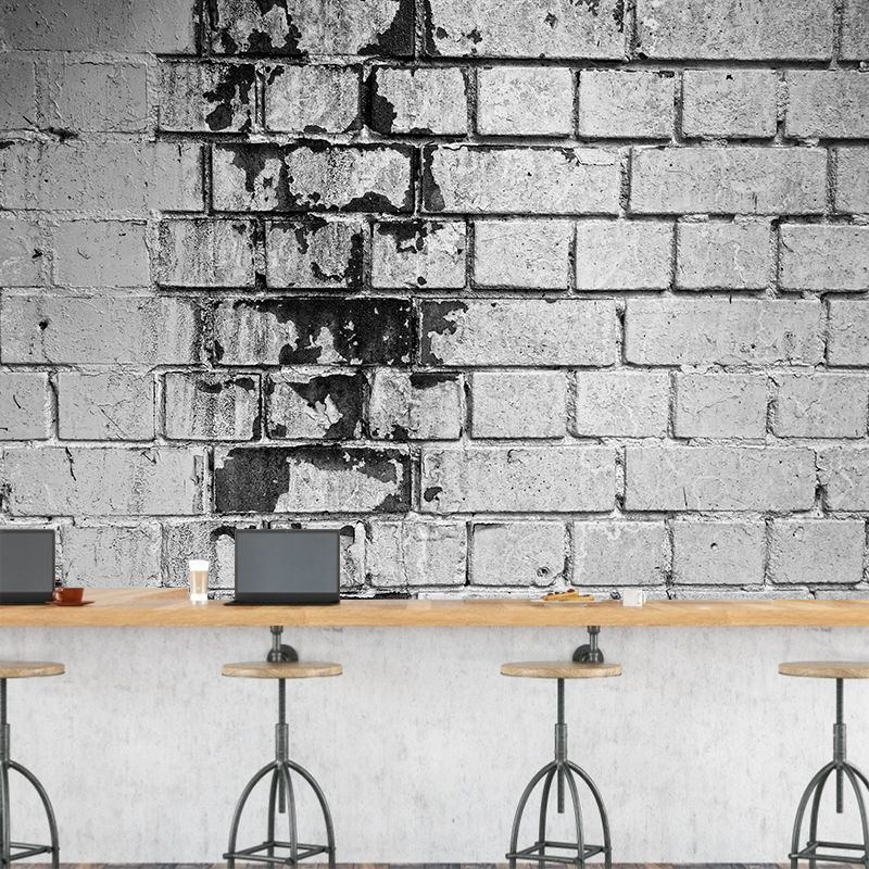 Customized Mural Industrial Style Brick Surface Wallpaper Living Room Wall Decor
