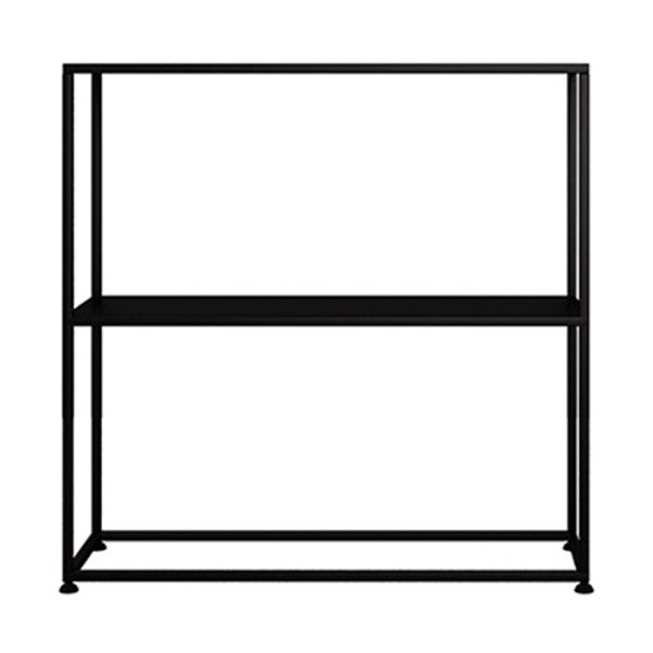 Modern Console Accent Table Antique Finish Console Sofa Table with Shelf