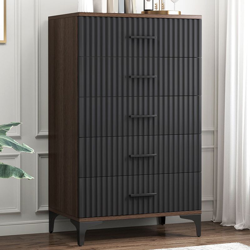 Contemporary Lingerie Chest Wood Storage Chest Dresser for Home