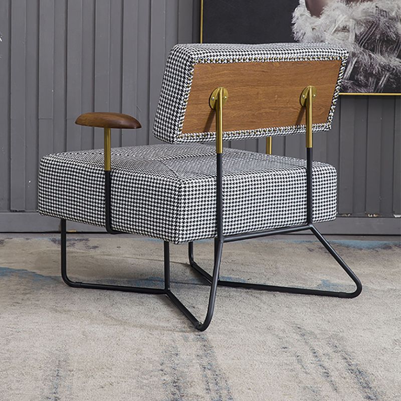 Chenille Arm Chair 29.92" Wide Arms Included Accent Armchair