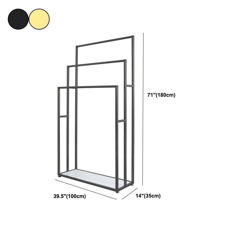 Contemporary Coat Rack Free Standing Metal Hall Stand Hallway