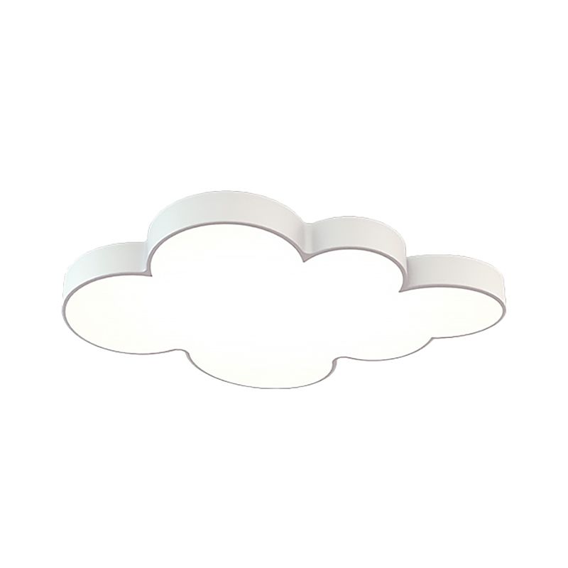 Acrylic Cloud Ceiling Flush Mount Modern Flush Mount Ceiling Light for Classroom Kid Bedroom
