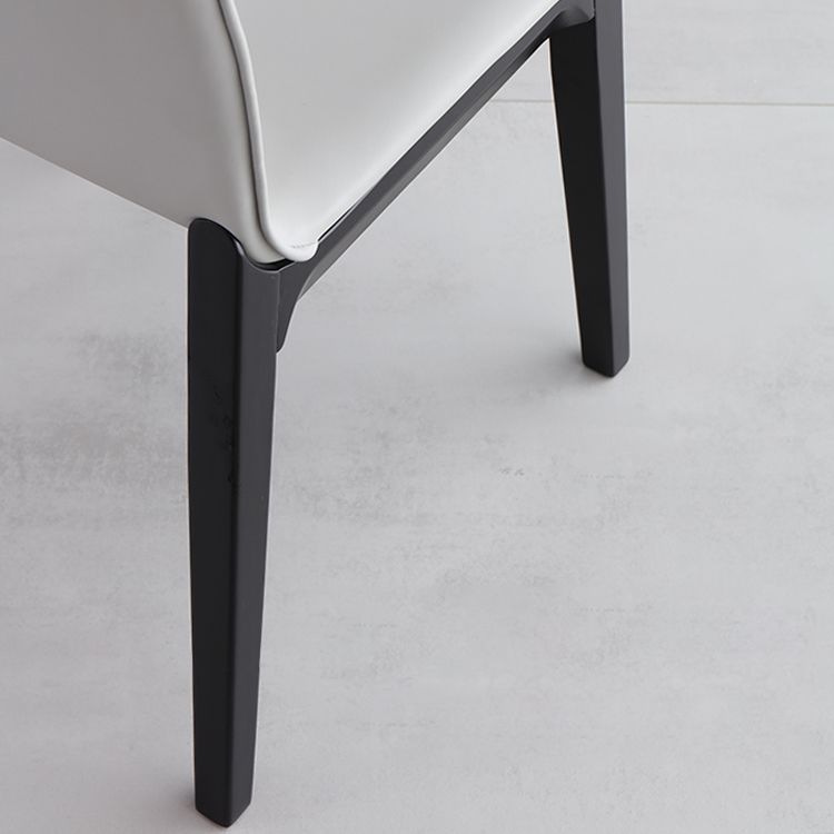 Silla auxiliar industrial tapizada para el hogar Parsons Silla de comedor con acabado mate (juego de 2)
