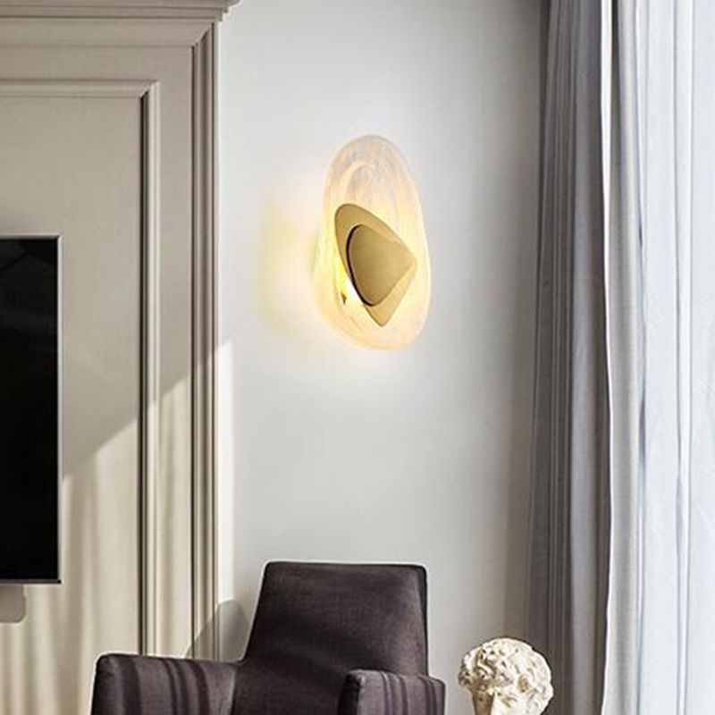 Modern Luxury Style Irregularly Shaped Wall Sconce Crystal Sconce Wall Light