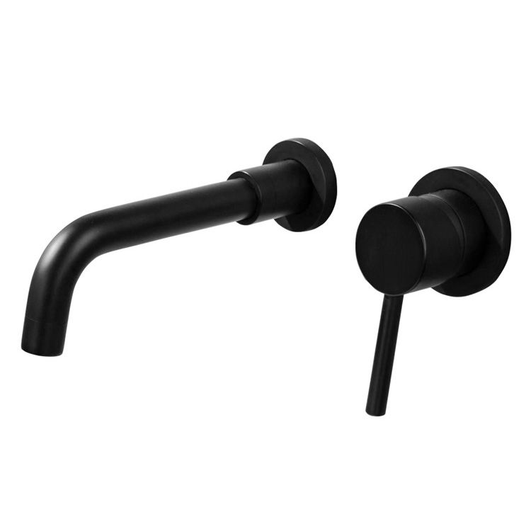 Modern Brass Roman Tub Faucet with 1 Lever Handles Tub Faucet