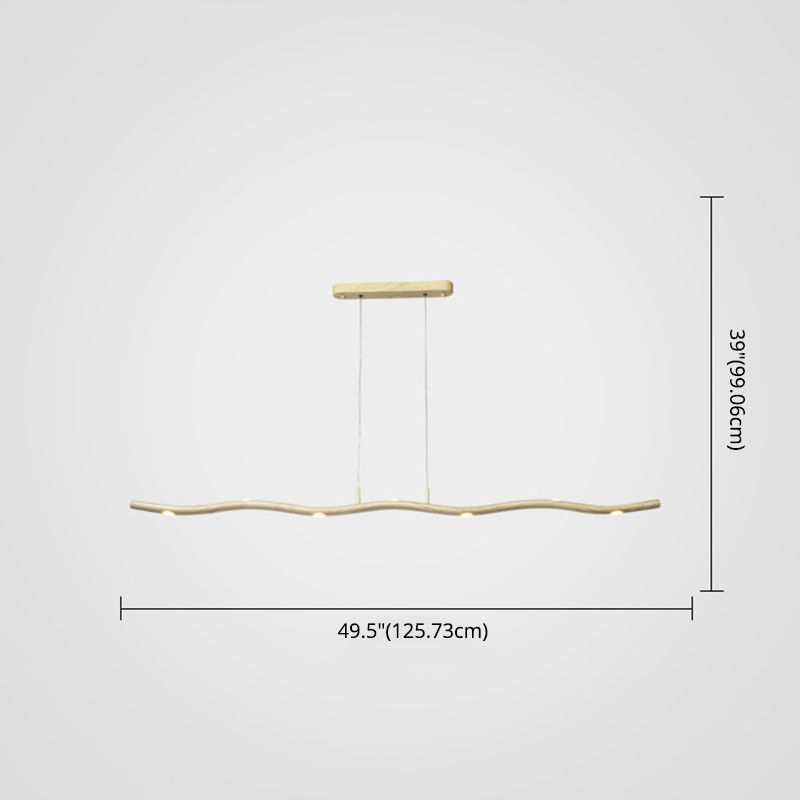 Linear Island Pendant Lights Ultra-Contemporary Aluminum Island Pendant Lights for Restaurant