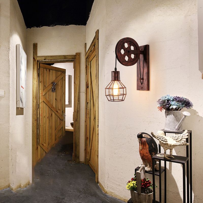 Simplicity Adjustable Metal Wall Lamp Industrial Wall Sconce Lighting Fixture