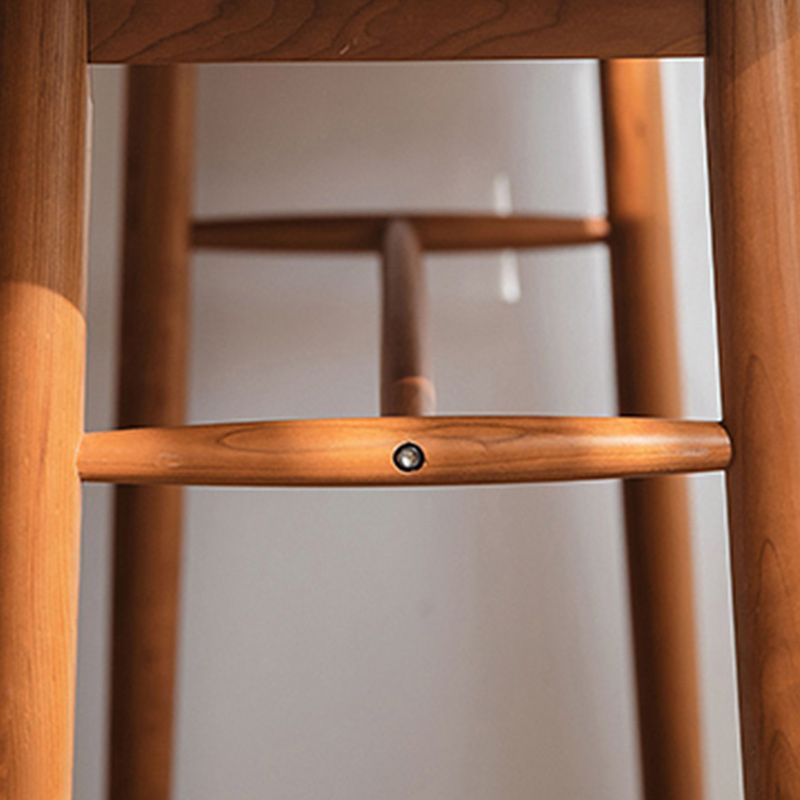 Modern 1/2 Pieces Wooden Pub Table Set Fixed Table Counter Table for Dining Room