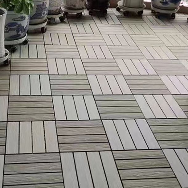 Deck Plank Loose Lay Wood Flooring Tiles Garden Outdoor Flooring