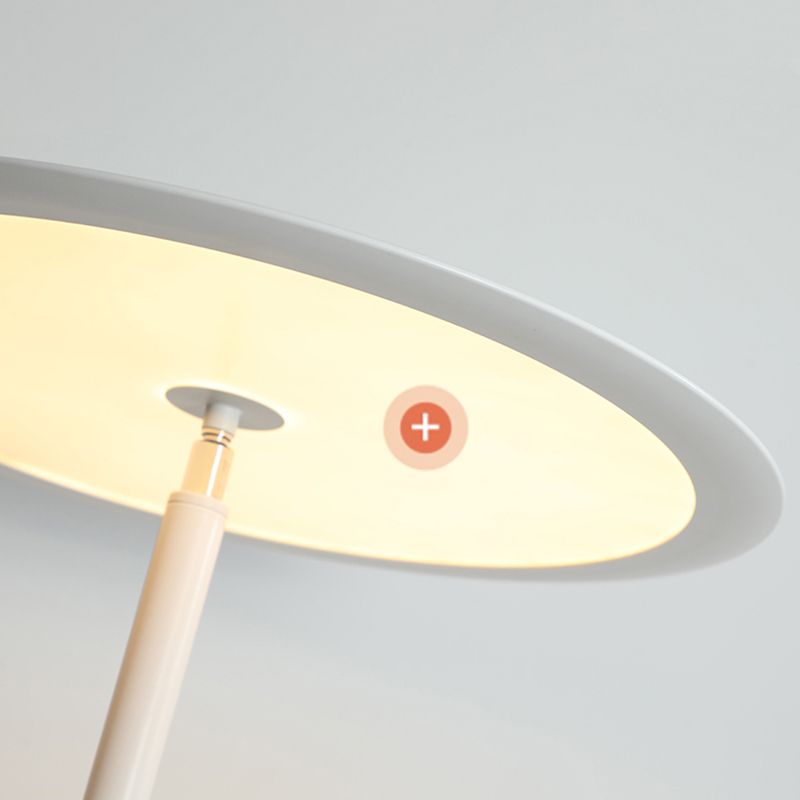 Nordic Linear Floor Lamp Metal 63" High LED Floor Light for Living Room